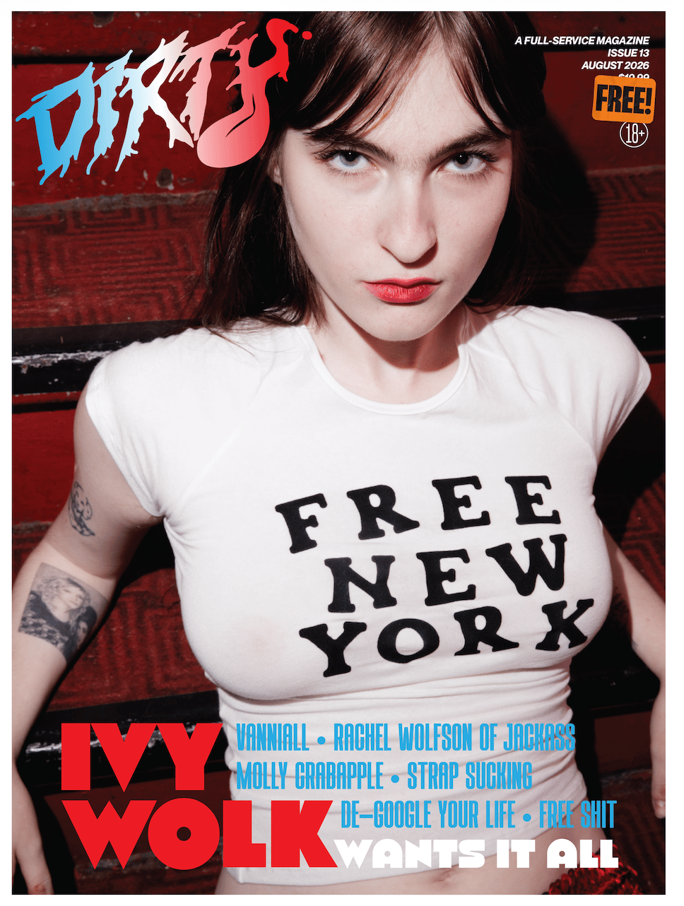 Dirty Magazine cover