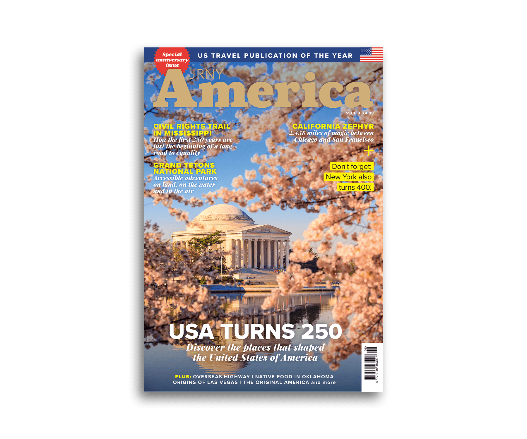 JRNY Travel Magazine cover
