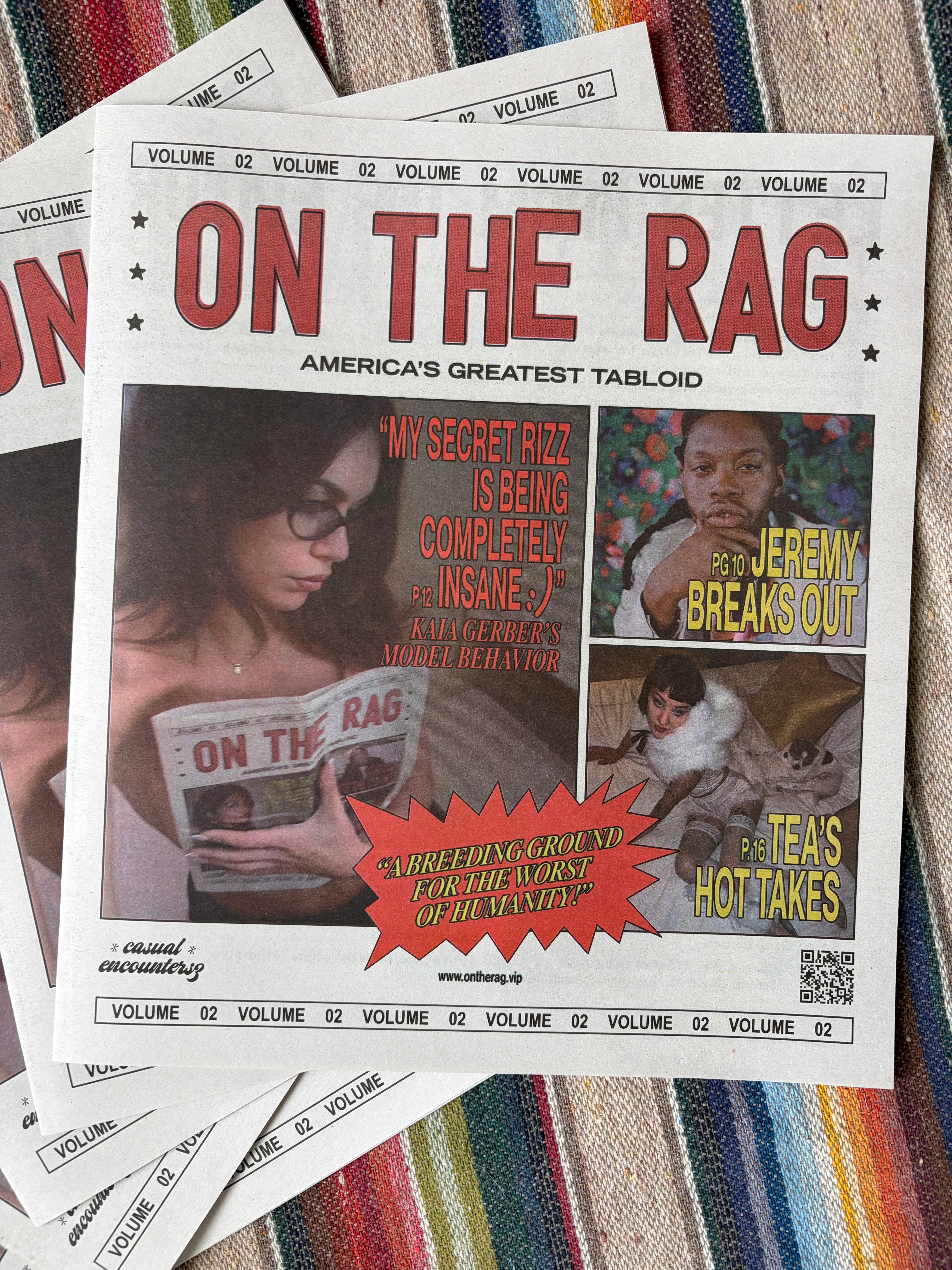 On The Rag cover
