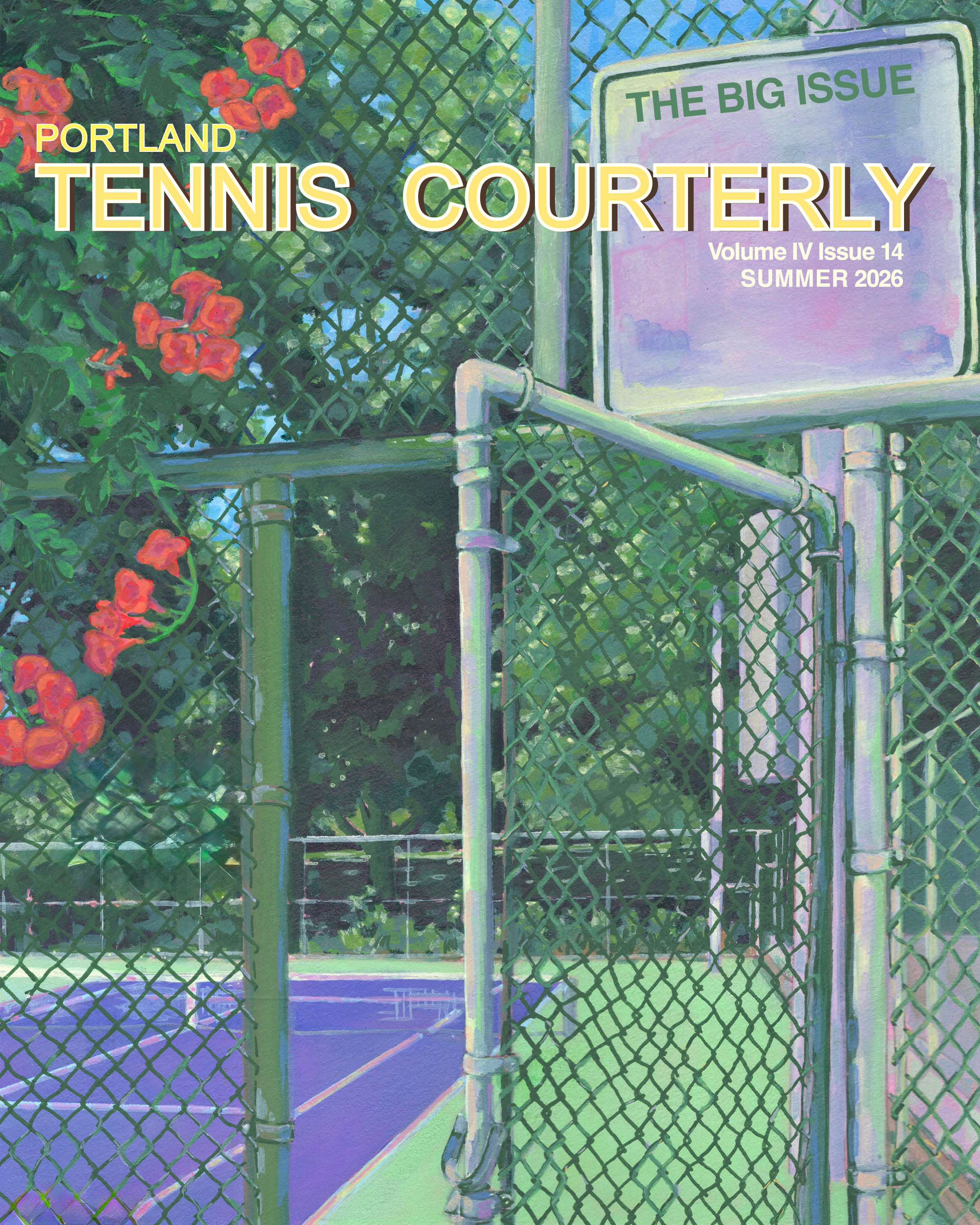 Portland Tennis Courterly cover