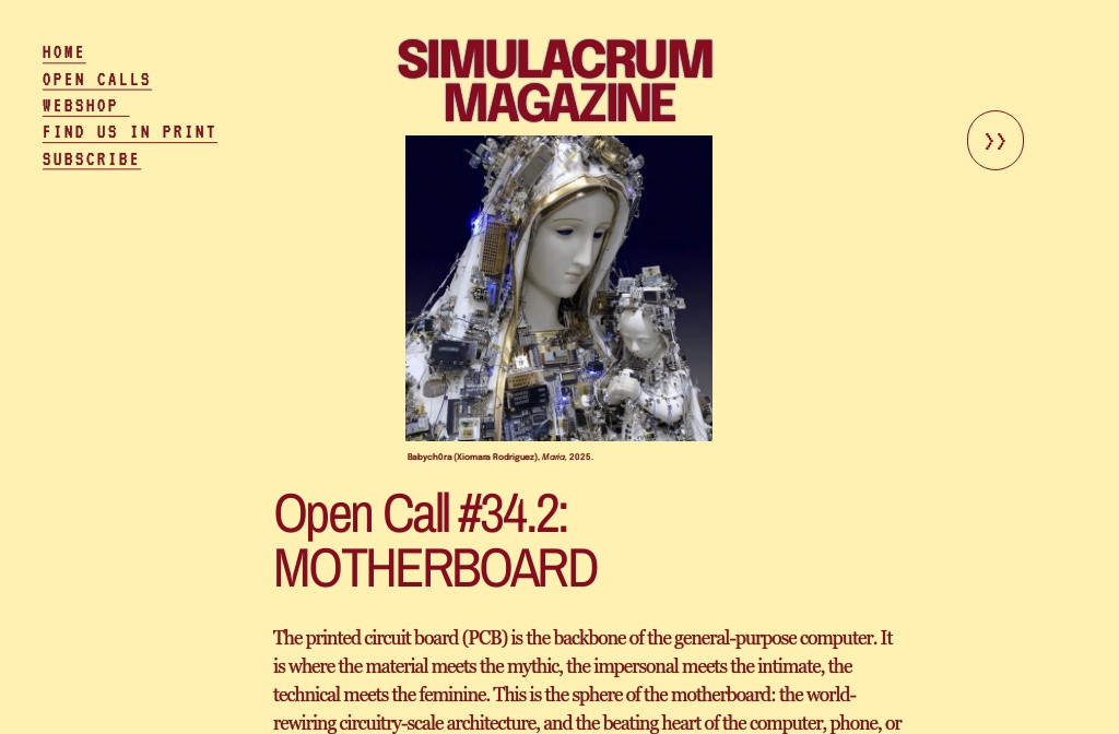 Simulacrum cover